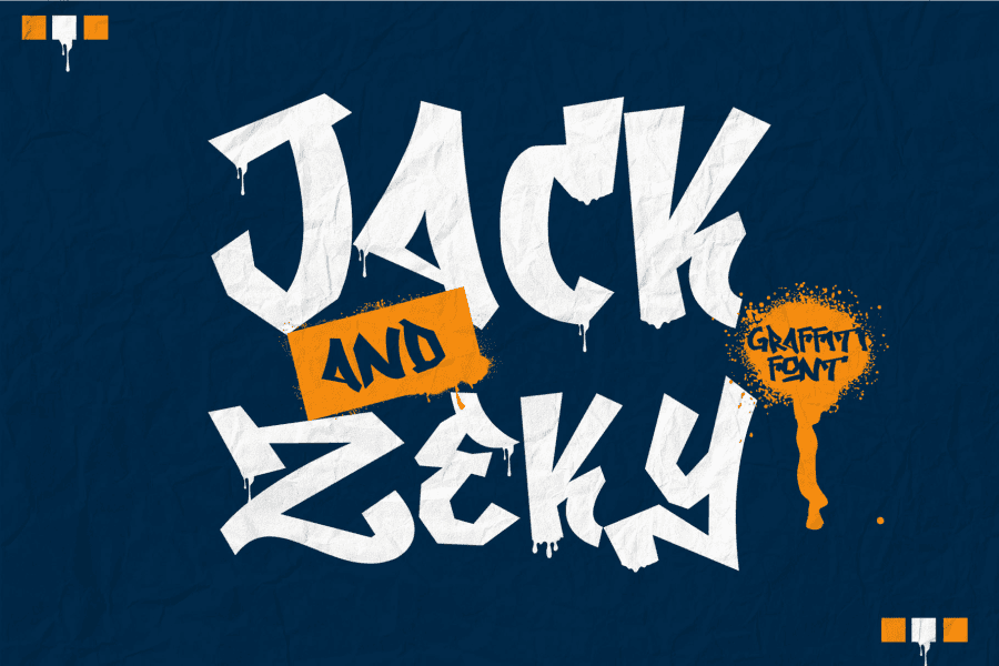 Jack and Zeky Font · 1001 Fonts