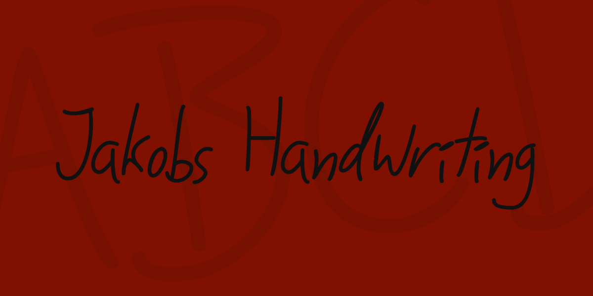 Jakobs Handwriting illustration 6