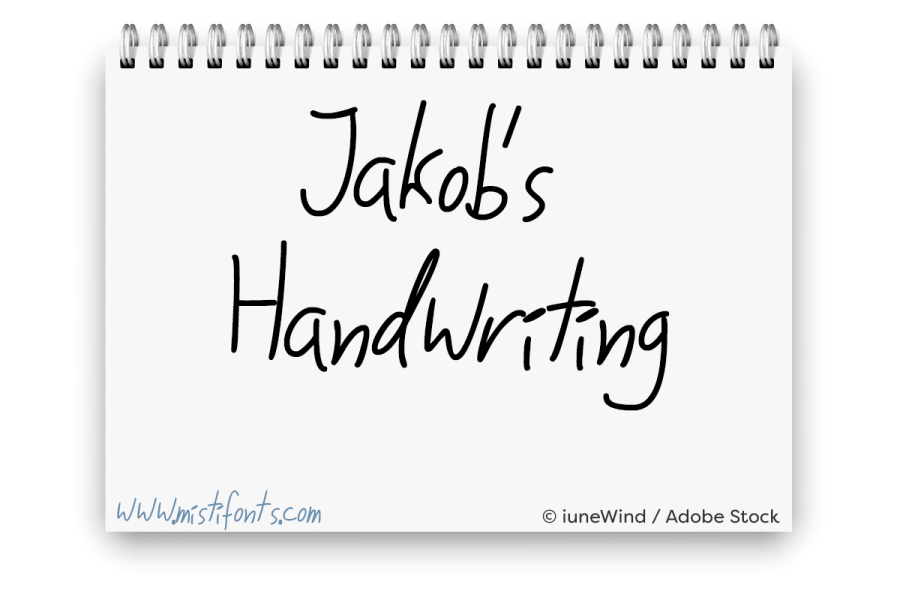 Jakobs Handwriting illustration 7