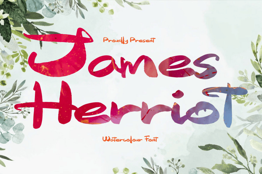 James Herriot Demo Font · 1001 Fonts
