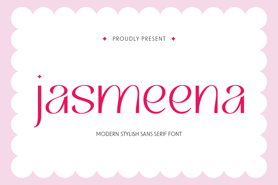 Jeremina Jasmeena Font · 1001 Fonts
