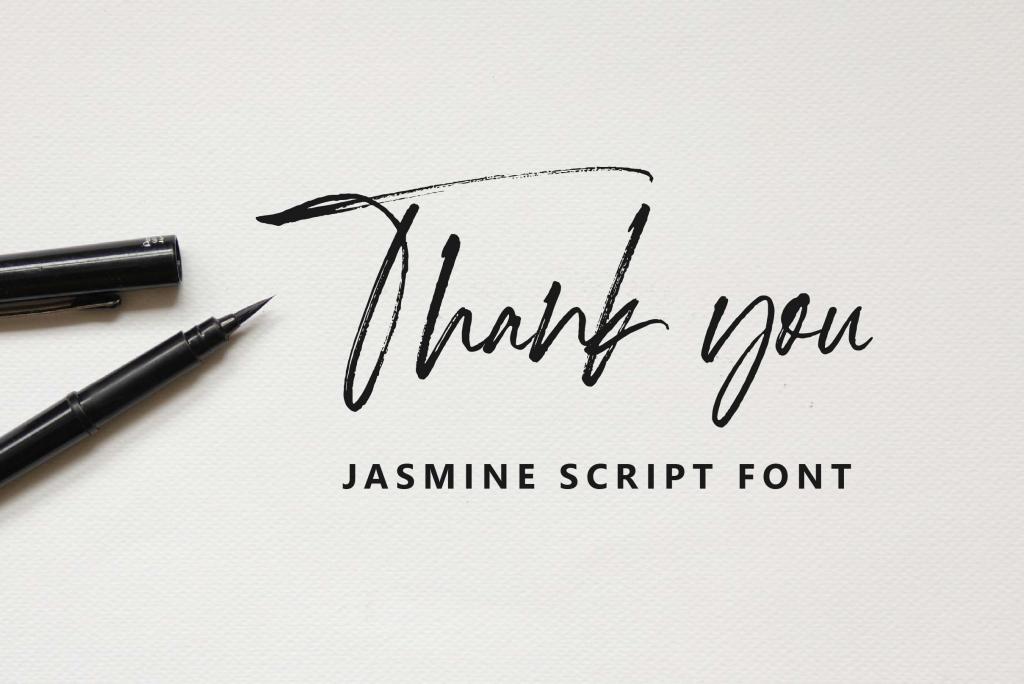 Jasmine Brush Script illustration 2
