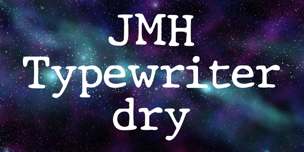 JMH Typewriter dry illustration 2