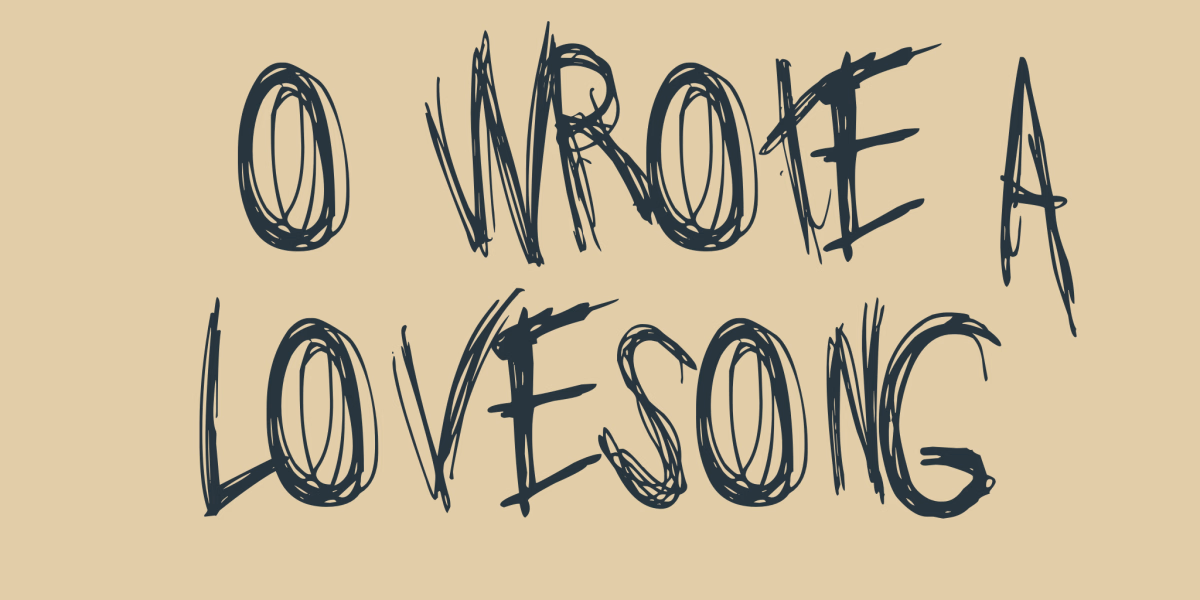 Jo wrote a lovesong by Lars Manenschijn — Free Font Download | NoBadFonts