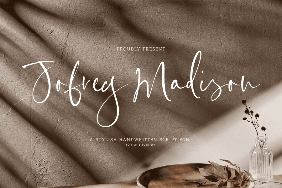 Jofrey Madison Font · 1001 Fonts