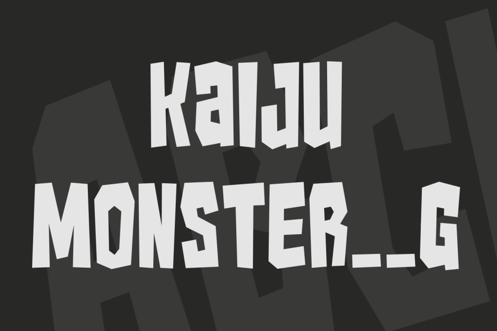 Kaiju Monster__G illustration 1