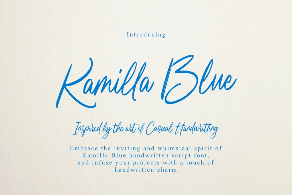 Kamilla Blue illustration 3