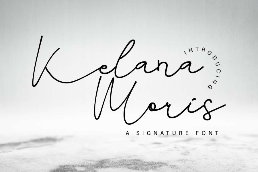 Kelana Moris Demo Font · 1001 Fonts