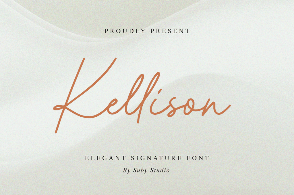 Kellison Demo Font · 1001 Fonts