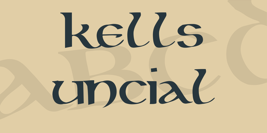 Kells Uncial illustration 1