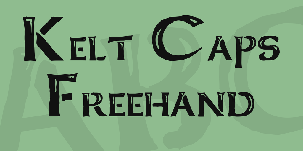 Kelt Caps Freehand illustration 1