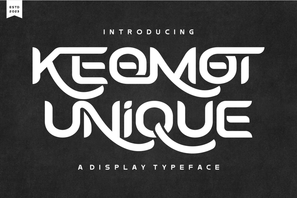 Keomot Unique Demo Font · 1001 Fonts