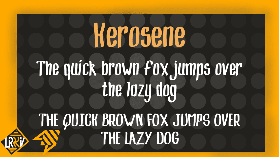 kerosene Font · 1001 Fonts