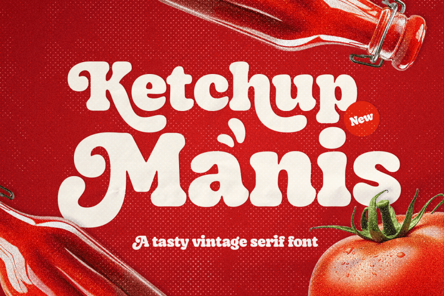 Ketchup Manis Demo Font · 1001 Fonts