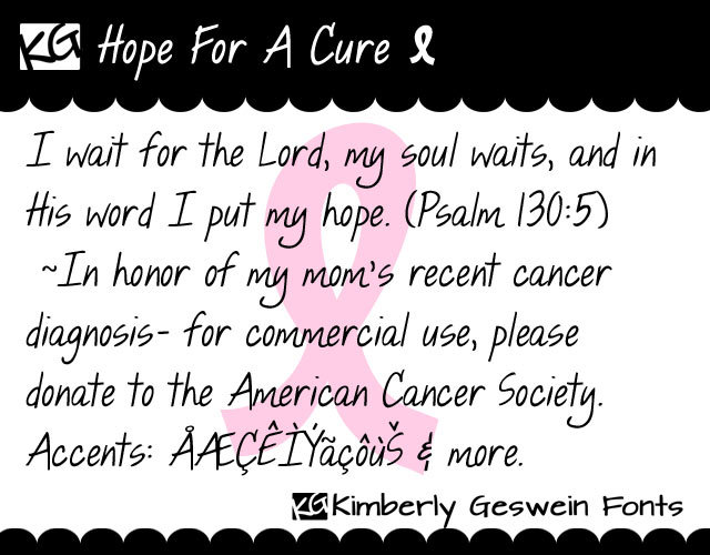 KG Hope For A Cure illustration 1