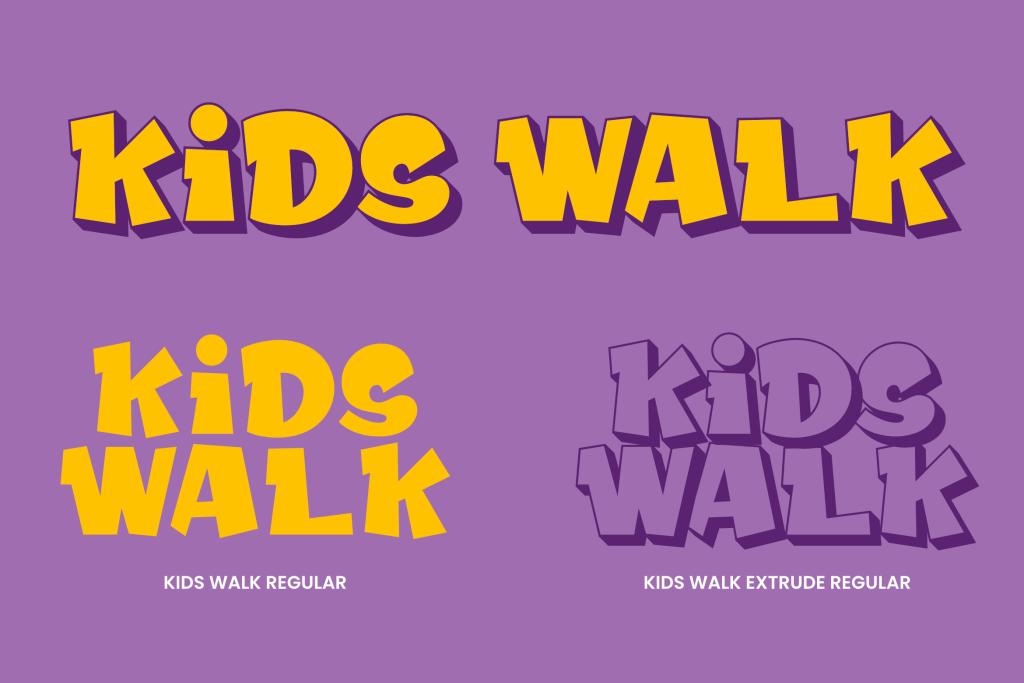Kids Walk illustration 3