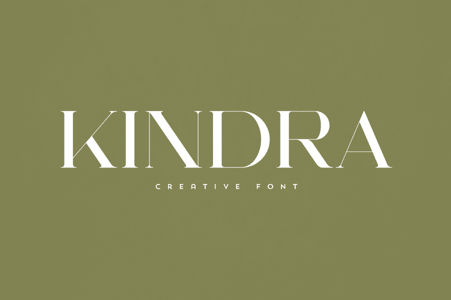 Kindra Font · 1001 Fonts