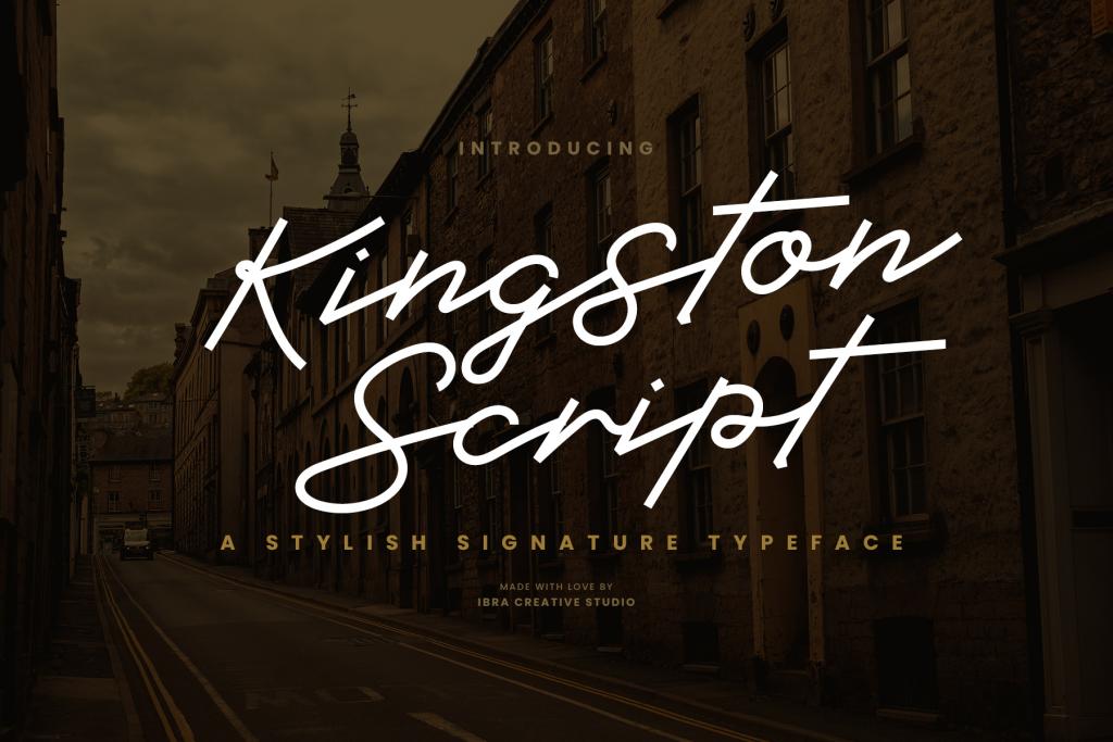 Kingston Script illustration 13