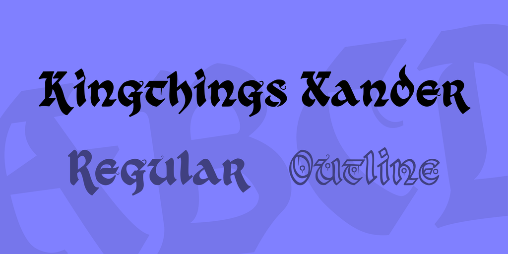 Kingthings Xander illustration 1