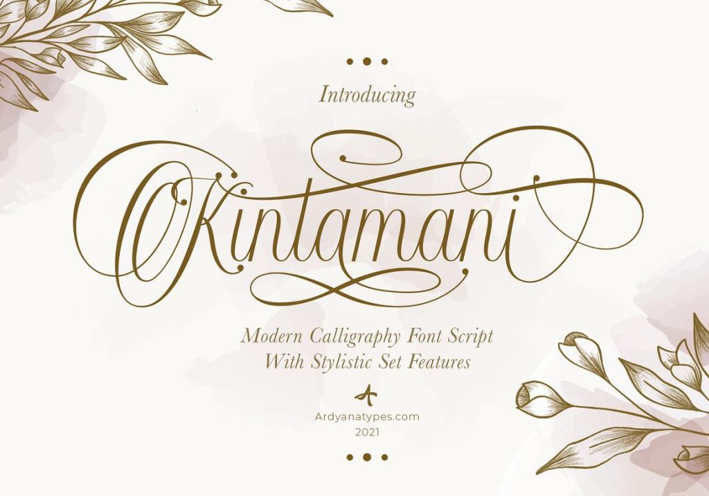 Kintamani Script Free illustration 13