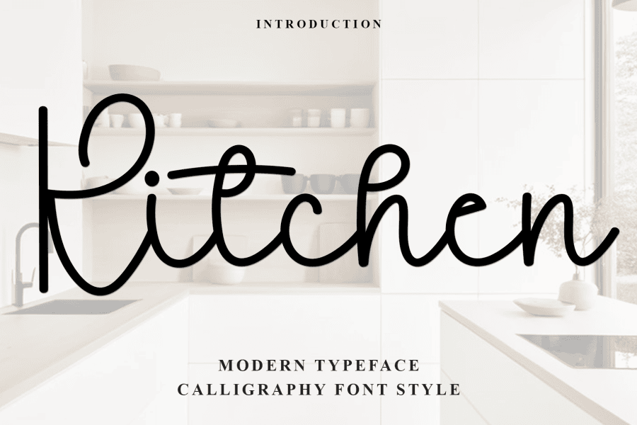 Kitchen Sweet Font · 1001 Fonts