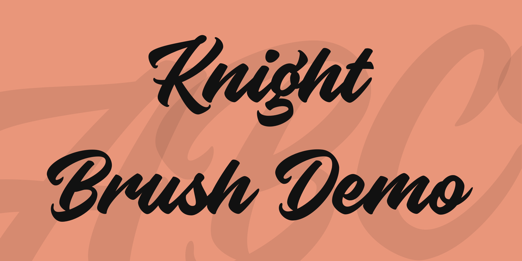Knight Brush Demo illustration 1