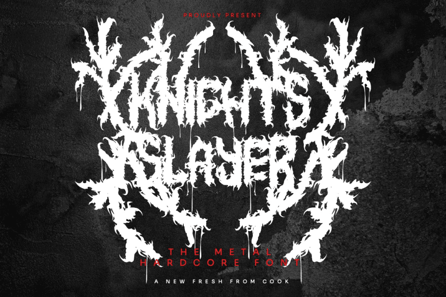 Knights Slayer Font · 1001 Fonts