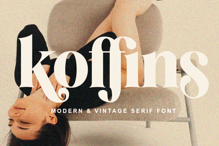 2 Free Interior Design, Large X-height, Vintage Fonts · 1001 Fonts