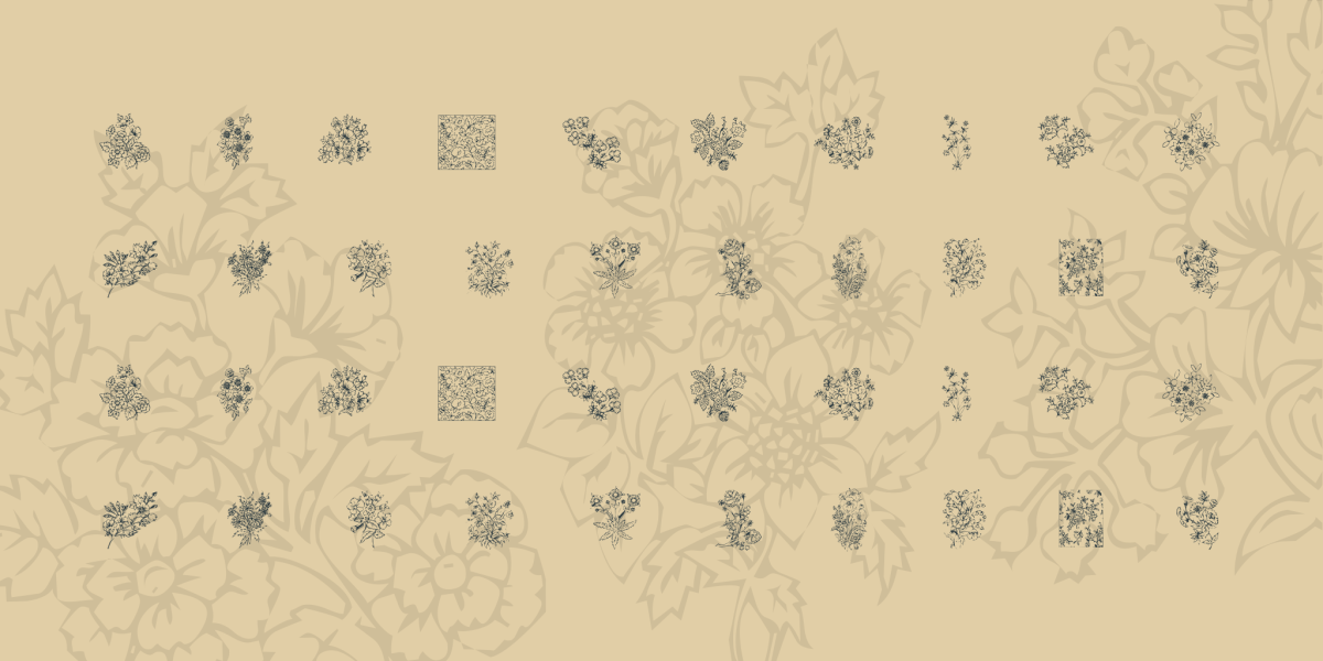 KR Floral Color Me Font · 1001 Fonts