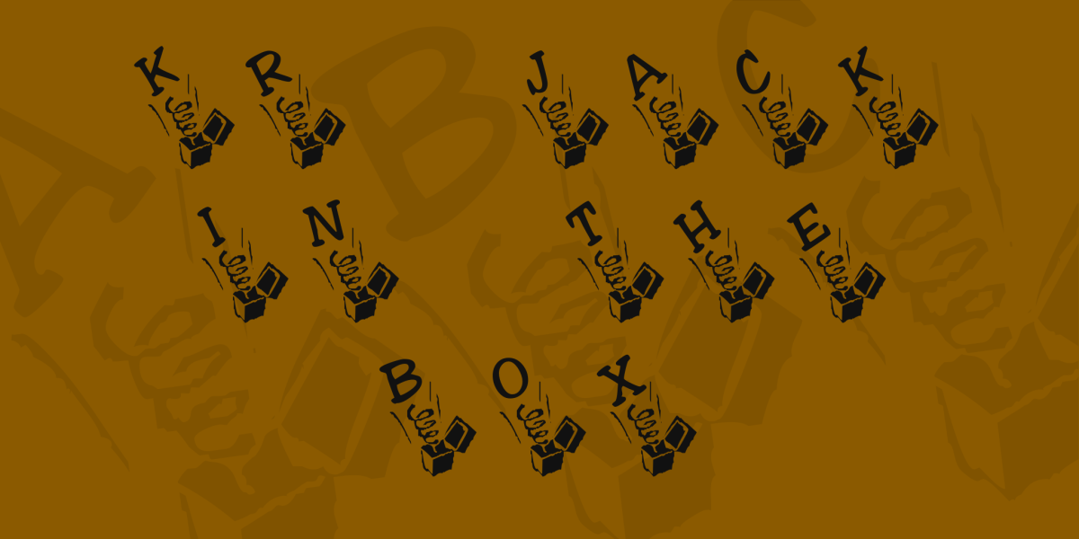 KR Jack In The Box Font · 1001 Fonts