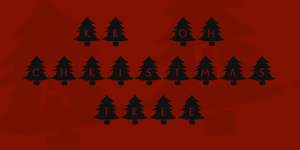 KR Oh Christmas Tree illustration 1