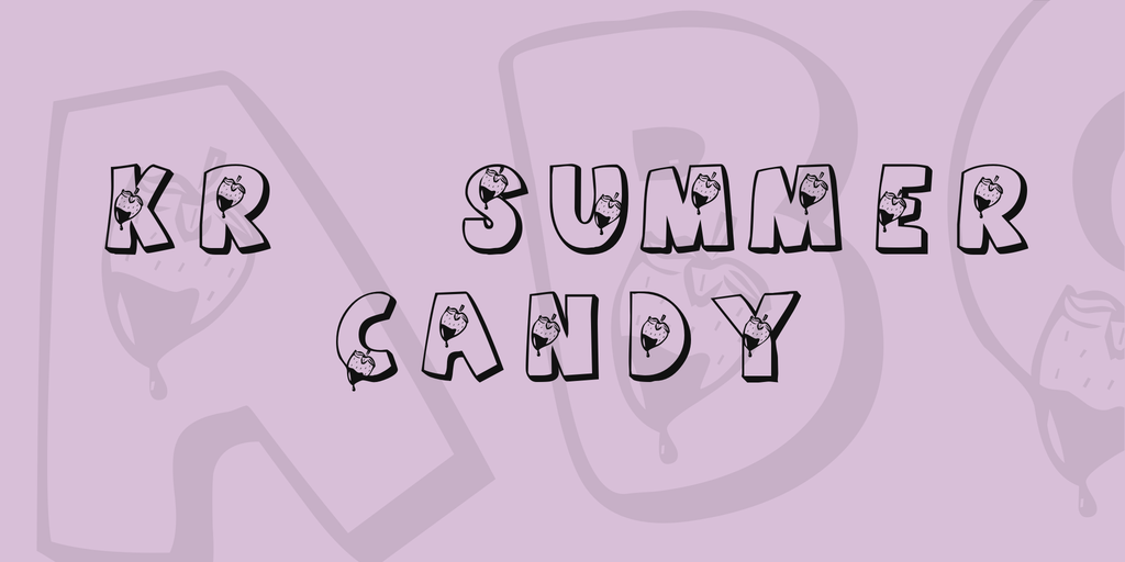 KR Summer Candy illustration 1