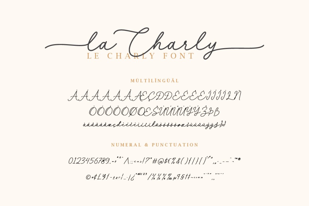 La Charly Font · 1001 Fonts