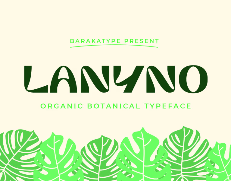 Lanyno by BarakaType — Free Font Download | NoBadFonts