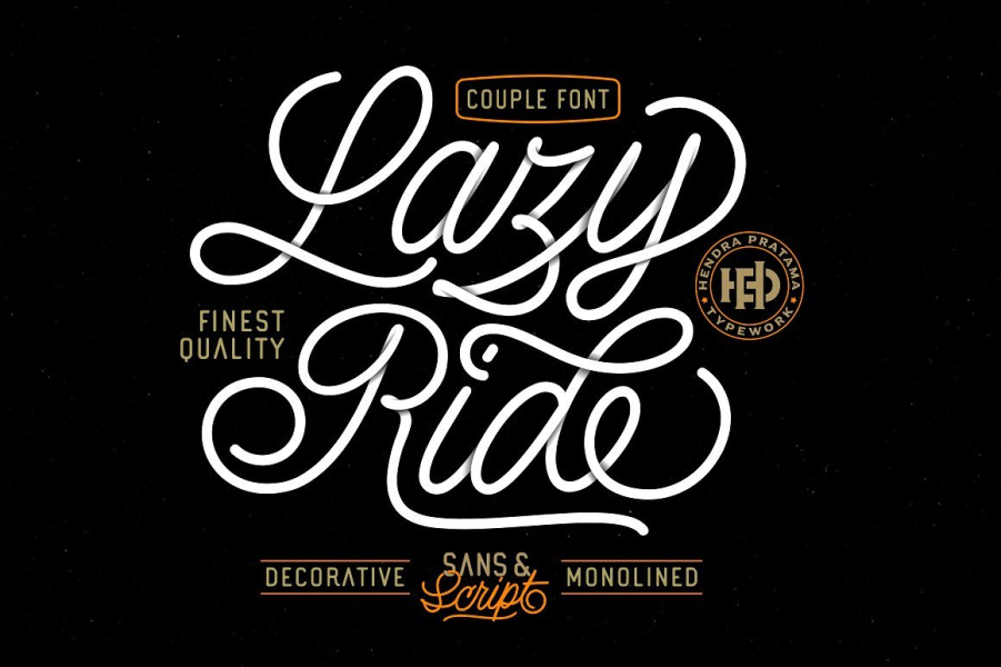 Lazy Ride Script Font · 1001 Fonts