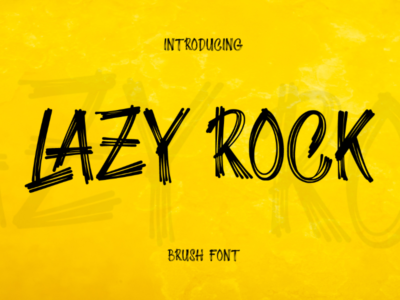 Lazy Rock - Personal Use illustration 1