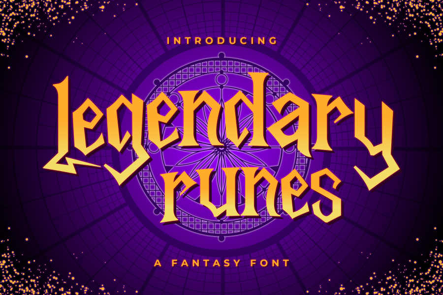 Legendary Runes Free Trial Font · 1001 Fonts