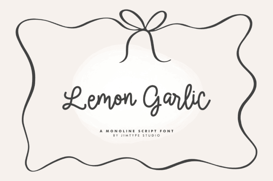 Lemon Garlic DEMO Font · 1001 Fonts