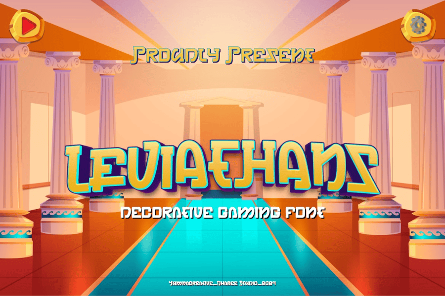 18 Free Bitmap Fun Futuristic - Leviathans Font 5 Large