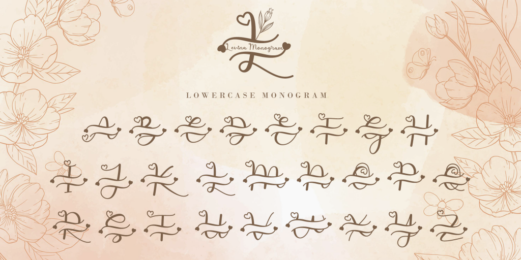 Levina Monogram illustration 8