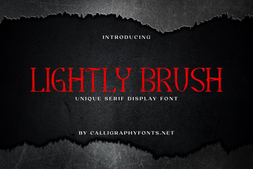 Lightly Brush Demo illustration 2