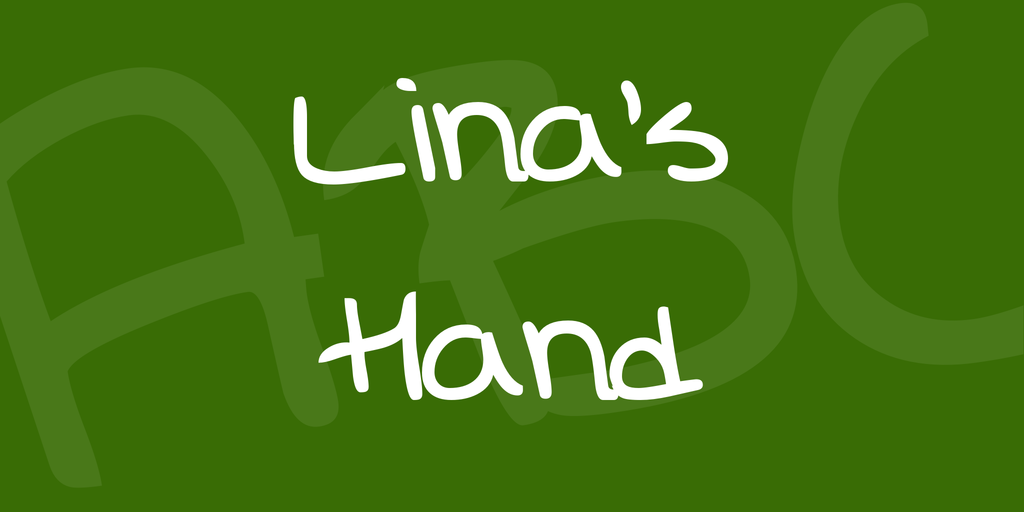 Lina's Hand illustration 1