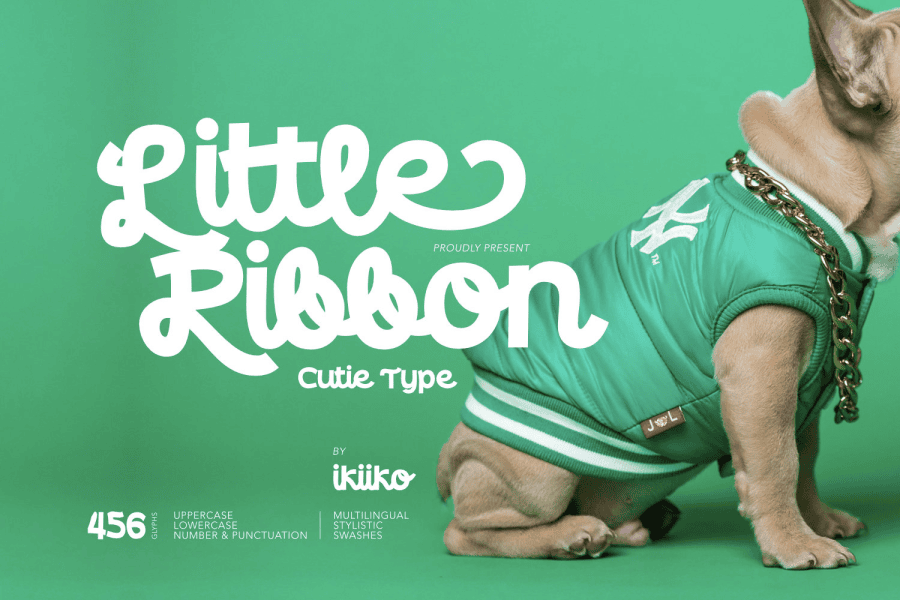 Little Ribbon Font · 1001 Fonts