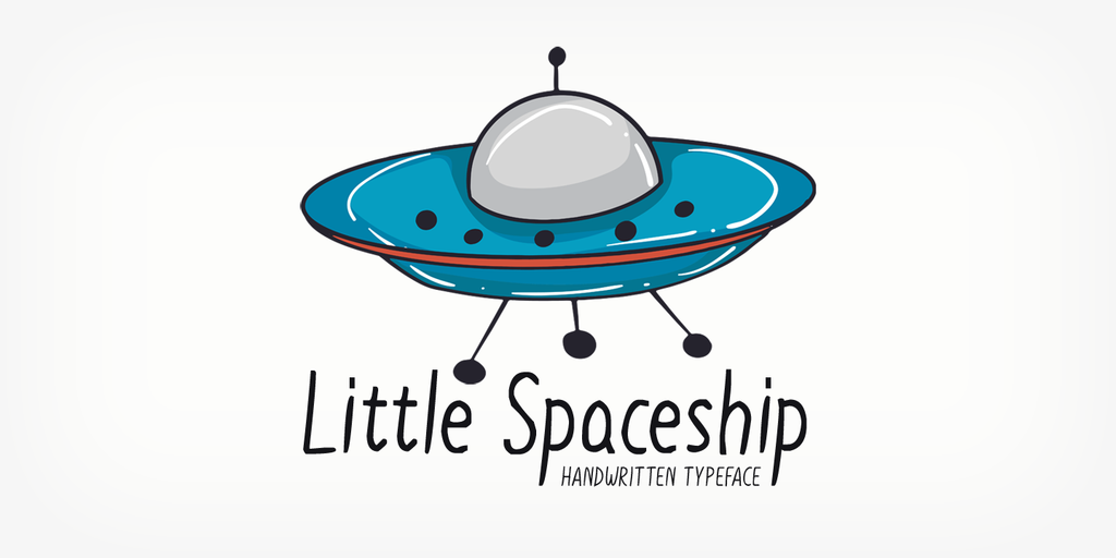 Little Spaceship Font · 1001 Fonts