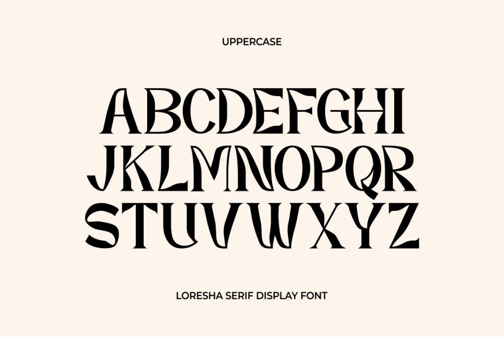 Loresha Serif Display illustration 1