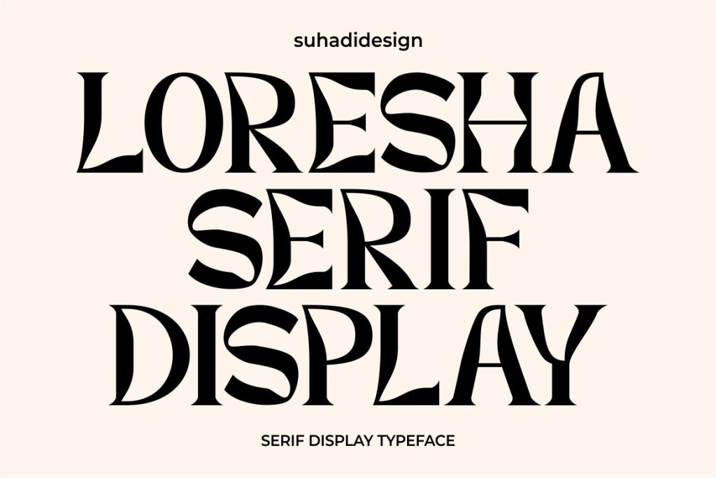 Loresha Serif Display illustration 14