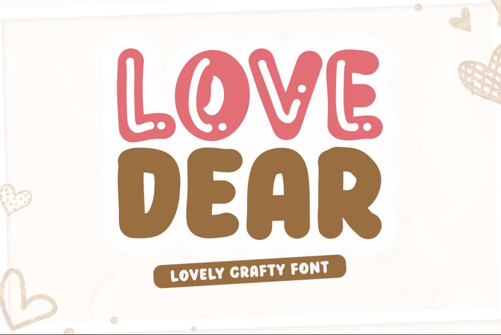 Love Dear - Personal Use illustration 1