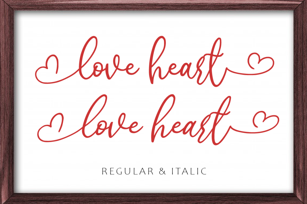 love heart illustration 6