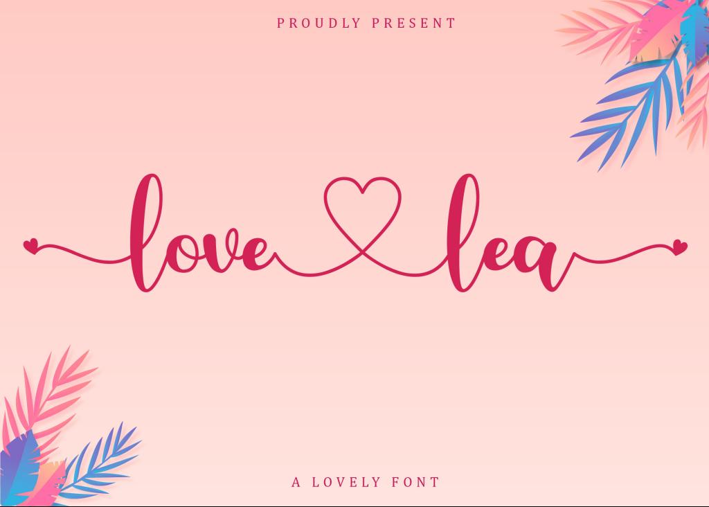 Love Lea - Personal Use illustration 2