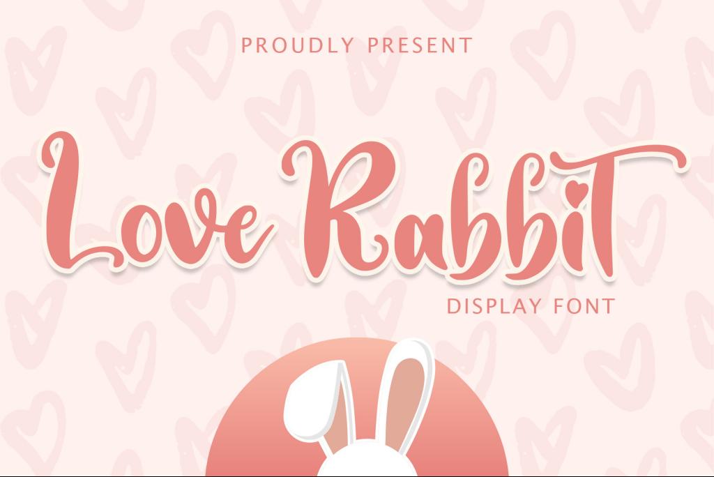 Love Rabbit - Personal Use illustration 2